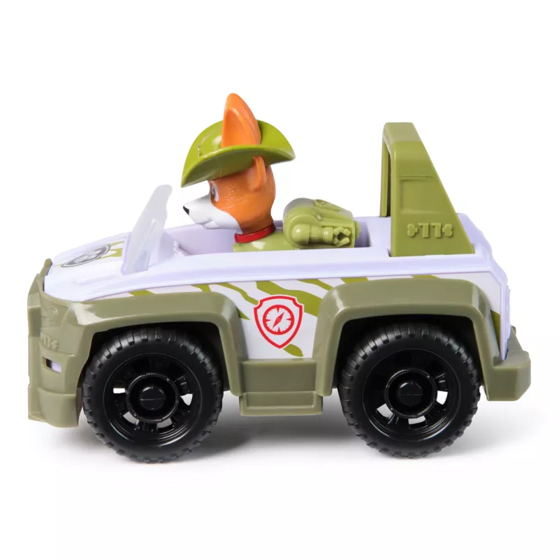 PAW Patrol Tracker džungļu glābšanas transportlīdzeklis, zaļš, plastmasa
