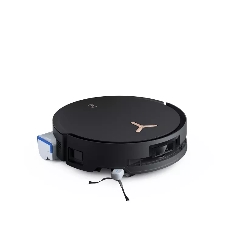 Robotu putekļsūcējs Ecovacs Deebot X8 Pro Omni, melns, putekļu maiss 0.22 L, darbības laiks 145 min, litija jonu 6400 mAh