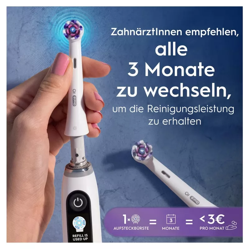 Oral-B 373210 zobu birstes galviņa 2 gab. Balta