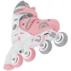 Bērnu mācību skrituļslidas GLOBBER 2 in 1 izmērs 30–33 rozā – regulējams iesācēju inline/quad komplekts