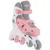 Bērnu mācību skrituļslidas GLOBBER 2 in 1 izmērs 30–33 rozā – regulējams iesācēju inline/quad komplekts