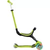 Kick skrejritenis GLOBBER Go-Up Active Lights — regulējams augstums, LED gaismas, laima krāsa