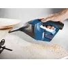 Bosch GAS 12V rokas putekļsūcējs, melns, zils, bez putekļu maisiņa