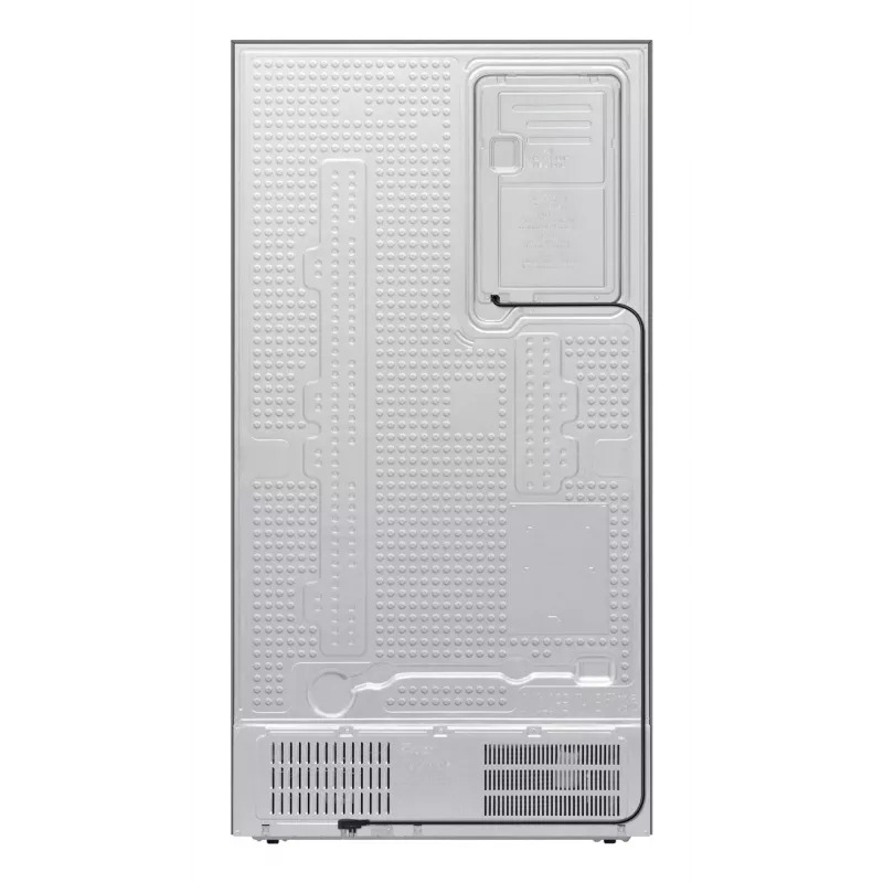 Samsung Series 6 RS70F65QEF sāniski blakus novietojams ledusskapis Brīvi stāvošs 659 L Melns