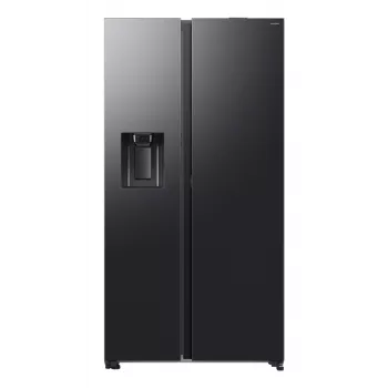 Samsung RS80F64KEF ledusskapis ar blakus esošām durvīm Brīvi stāvošs 640 L melns