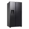 Samsung RS80F64KEF ledusskapis ar blakus esošām durvīm Brīvi stāvošs 640 L melns