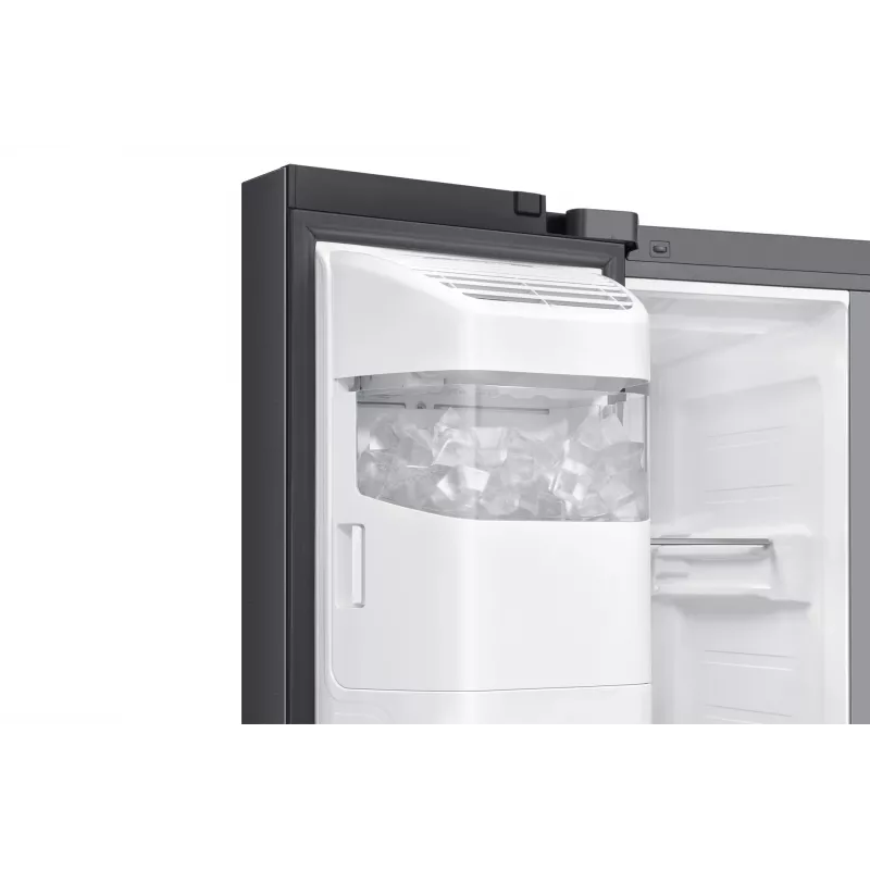Samsung RS80F64KEF ledusskapis ar blakus esošām durvīm Brīvi stāvošs 640 L melns