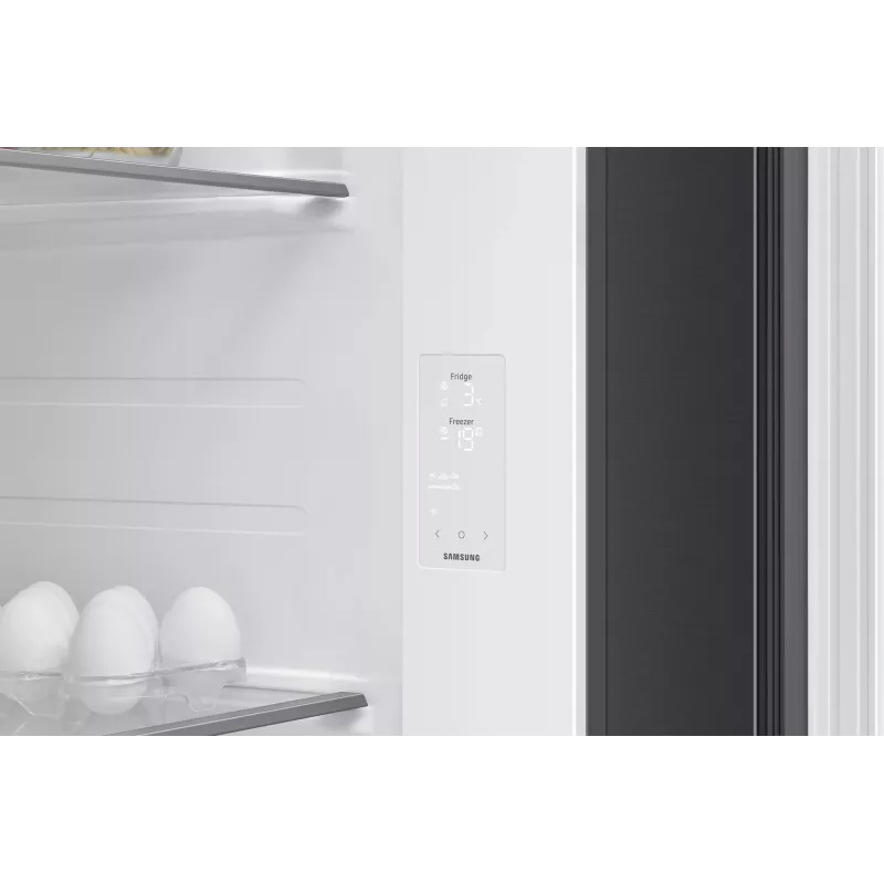 Samsung RS80F64KEF ledusskapis ar blakus esošām durvīm Brīvi stāvošs 640 L melns