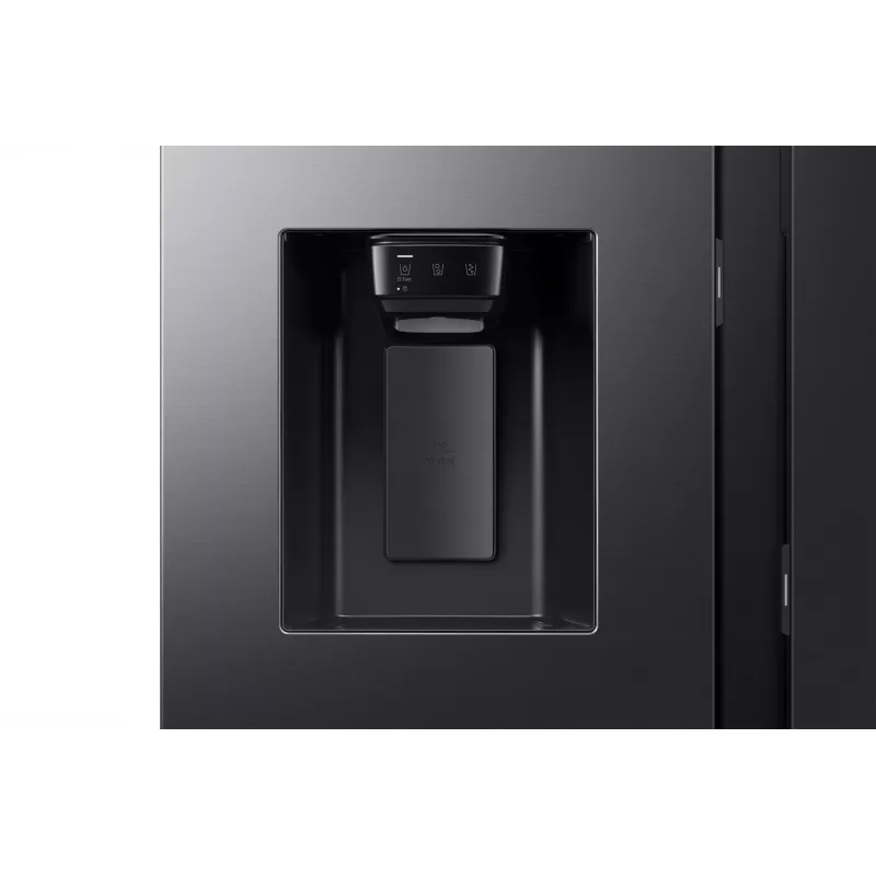 Samsung RS80F64KEF ledusskapis ar blakus esošām durvīm Brīvi stāvošs 640 L melns