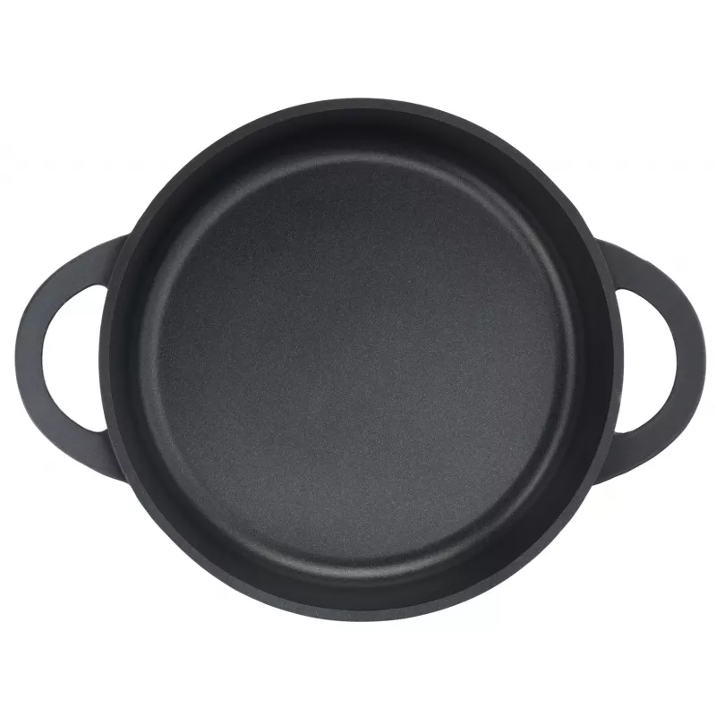 Cepšanas panna Tefal Trattoria E2187274 apaļa melna alumīnija 28 cm
