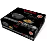 Cepšanas panna Tefal Trattoria E2187274 apaļa melna alumīnija 28 cm