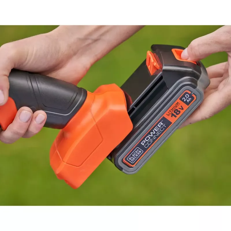 Hedge Trimmer Melns & Decker BCSS18D1-QW 18V Cordless