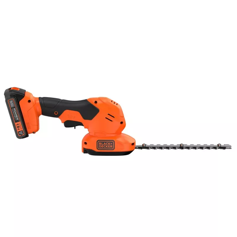 Hedge Trimmer Melns & Decker BCSS18D1-QW 18V Cordless