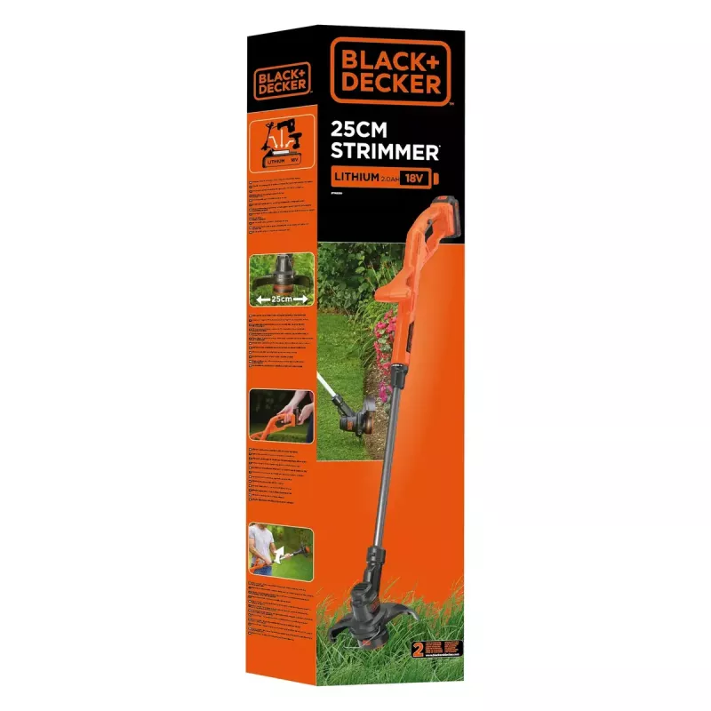 Stīgu trimmeris Black & Decker ST182320-QW 18V Li-Ion 1,6mm