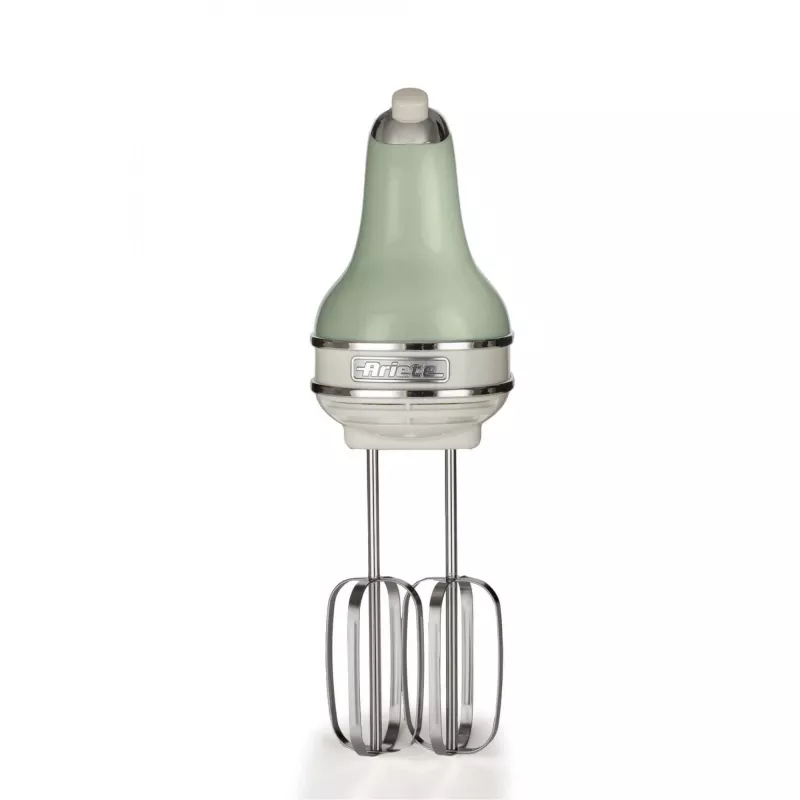 Ariete 1548 Mixer Vintage, 450W, 5 ātrumi, Turbo funkcija, 2 putotāji, Zaļš