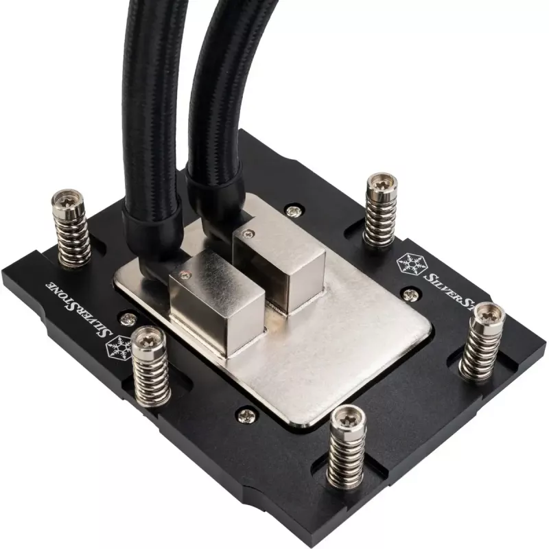 Stiprinājumu komplekts SILVERSTONE XAC-MK-SP5 platformai AMD Socket SP5 — saderīgs ar XE360PDD XE360 sēriju, sudrabots