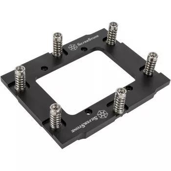 Stiprinājumu komplekts SILVERSTONE XAC-MK-SP5 platformai AMD Socket SP5 — saderīgs ar XE360PDD XE360 sēriju, sudrabots