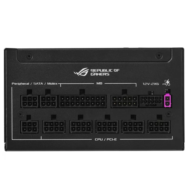ASUS ROG -STRIX-850P-GAMING barošanas bloks 850 W 20+4 kontaktu ATX ATX melns