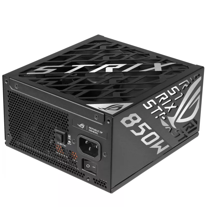 ASUS ROG -STRIX-850P-GAMING barošanas bloks 850 W 20+4 kontaktu ATX ATX melns