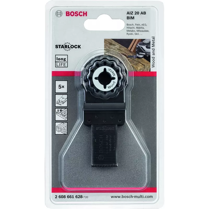 Daudzfunkciju instrumenta piederums Bosch 2608661628, saderīgs ar Bosch instrumentiem