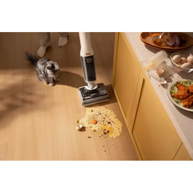 Roborock F25 RT Stick vacuum baterija Dry&wet Bagless balta 2.5 Ah