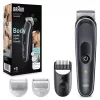 Braun BodyGroomer ķermeņa kopšanas ierīce 5 BG5340, ar SkinShield tehnoloģiju un 2 uzgaļiem