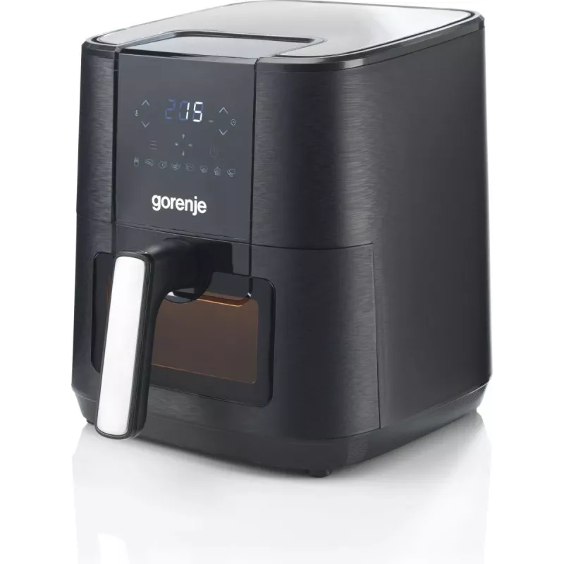 Gorenje AF1350DWB Single 5.4 L Atsevišķa 1350 W Karstā gaisa fritieris Melna