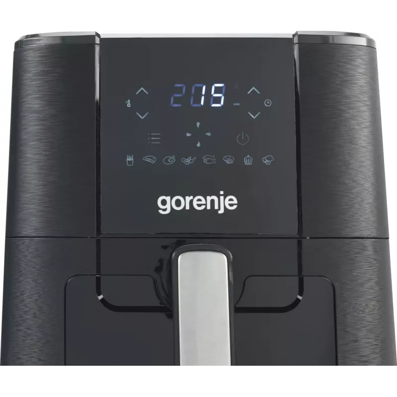 Gorenje AF1350DWB Single 5.4 L Atsevišķa 1350 W Karstā gaisa fritieris Melna