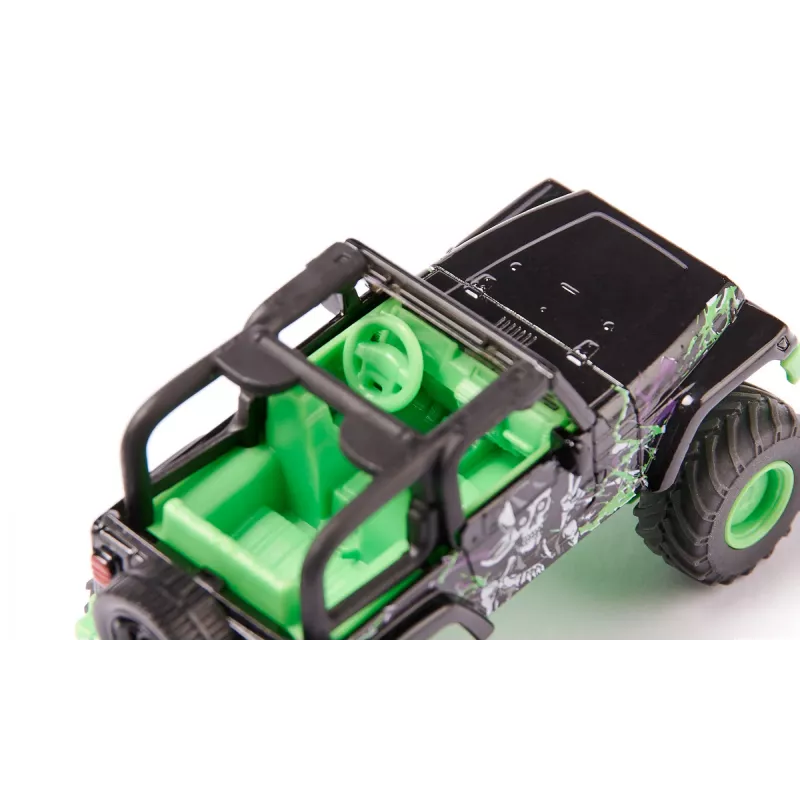 Siku Jeep ‘Big Wheel’ bezceļa transportlīdzekļa modelis, salikts