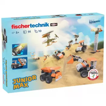Konstruktoru komplekts Fischertechnik Junior Max 576101 — izglītojošs būvniecības komplekts bērniem