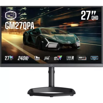 Monitor Cooler Master GM27QPA 27 collu QHD IPS Adaptive-Sync 240 Hz