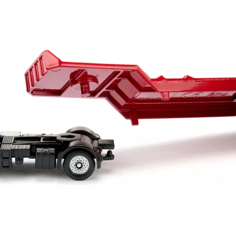 Siku MAN kravas auto ar ceļa veltni, Kravas auto/Piekabes modelis, 1:87, MAN, Zēnam/Meitenei, Metāls, Plastmasa, Sarkana, Dzeltena