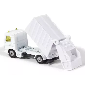 Rotaļlietu transportlīdzekļu komplekts Siku Municipal: ceļu slaucītājs un atkritumu vedējs, metāls/plastmasa, balts, vecums 3+
