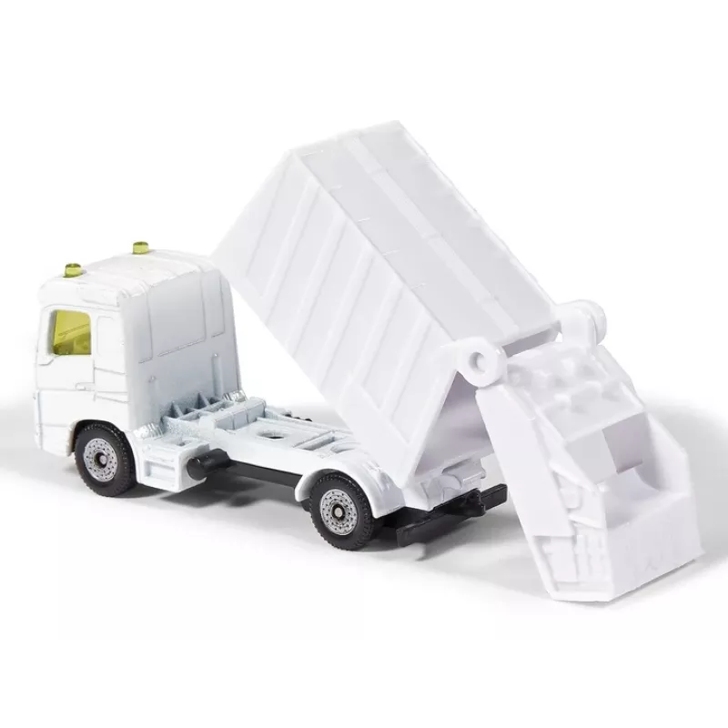 Rotaļlietu transportlīdzekļu komplekts Siku Municipal: ceļu slaucītājs un atkritumu vedējs, metāls/plastmasa, balts, vecums 3+