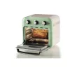 Ariete 4632 Gaisa fritieris un cepeškrāsns Vintage, 1400W, 2in1, Tilpums 16L, Iekļauti piederumi, Taimeris 60 minūtes, Dubultstikls, Zaļš