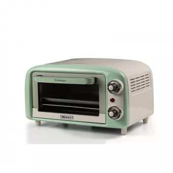 Ariete 3919 Electric Oven Vintage, 800W, 10L capacity, Double glass, Retro, zaļa