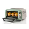 Ariete 3919 Electric Oven Vintage, 800W, 10L capacity, Double glass, Retro, zaļa