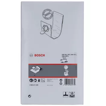 Bosch 2 605 411 229 putekļu nosūcēja piederums Putekļu maiss