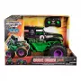 Monster Jam, oficiālā Smash & Bash Grave Digger tālvadības iekštelpu un āra braucamrīks, 1:15 mērogā salabojams monstru kravas auto, bērnu rotaļlietas zēniem un meitenēm no 4 gadu vecuma