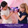 Hatchimals Bloomables by , Kittyfly pārsteiguma rotaļlieta, interaktīva plīša rotaļlieta ar atkārtojamu dubulto atklāšanu, vairāk nekā 100 skaņām un reakcijām iztēles rotaļām (stili var atšķirties), elektroniskie mājdzīvnieki bērniem no 5 gadu vecuma