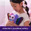 Hatchimals Bloomables by , Kittyfly pārsteiguma rotaļlieta, interaktīva plīša rotaļlieta ar atkārtojamu dubulto atklāšanu, vairāk nekā 100 skaņām un reakcijām iztēles rotaļām (stili var atšķirties), elektroniskie mājdzīvnieki bērniem no 5 gadu vecuma
