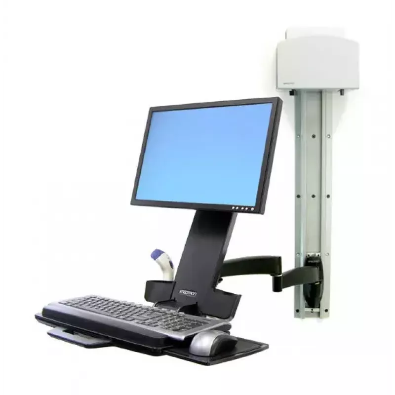 Ergotron 200 Series Combo Arm 61 cm (24 collas) Sienas Melns