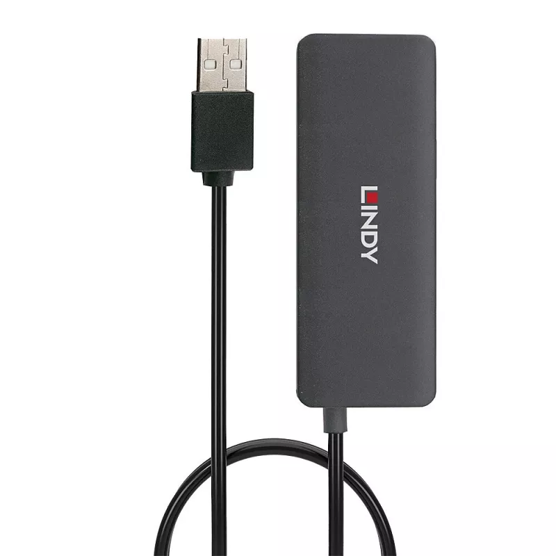 USB centrmezgls Lindy 4 Port USB 2.0 Hub
