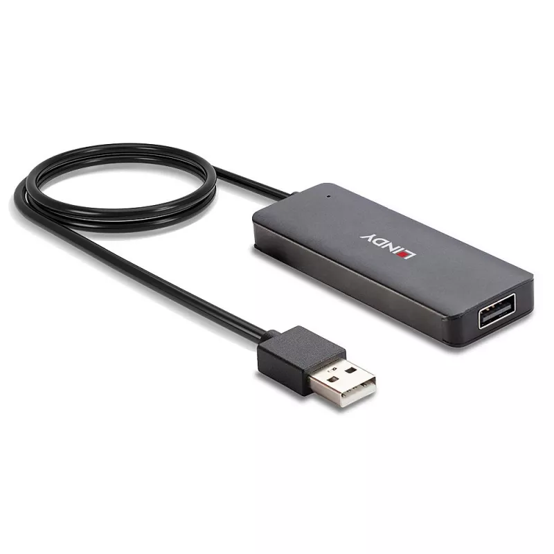 USB centrmezgls Lindy 4 Port USB 2.0 Hub