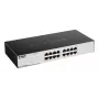 D-Link GO-SW-16G Nepārvaldāms L2 Gigabit Ethernet (10/100/1000) 1U Melns