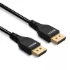 Lindy 1m plāns DisplayPort 1.4 kabelis, 1 m, DisplayPort, DisplayPort, Male, Male, 7680 x 4320 pixels