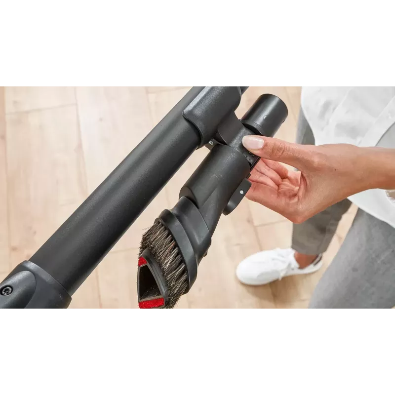 Bosch Serie 8 BSS825ALL putekļsūcējs ar kātu/elektriskā slota Baterija Sausā Bezmaisa Melns, Balts 5 Ah