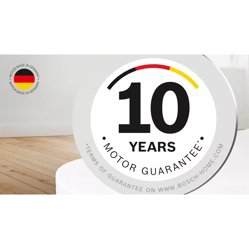 Bosch Serie 8 BSS825ALL putekļsūcējs ar kātu/elektriskā slota Baterija Sausā Bezmaisa Melns, Balts 5 Ah