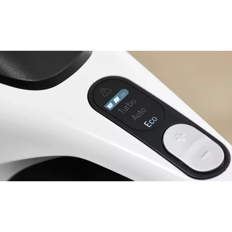 Bosch Serie 8 BSS825ALL putekļsūcējs ar kātu/elektriskā slota Baterija Sausā Bezmaisa Melns, Balts 5 Ah