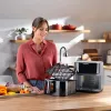 NutriBullet CrispLite Vision Single 8 L brīvi stāvošs 2000 W karstā gaisa fritieris Melns